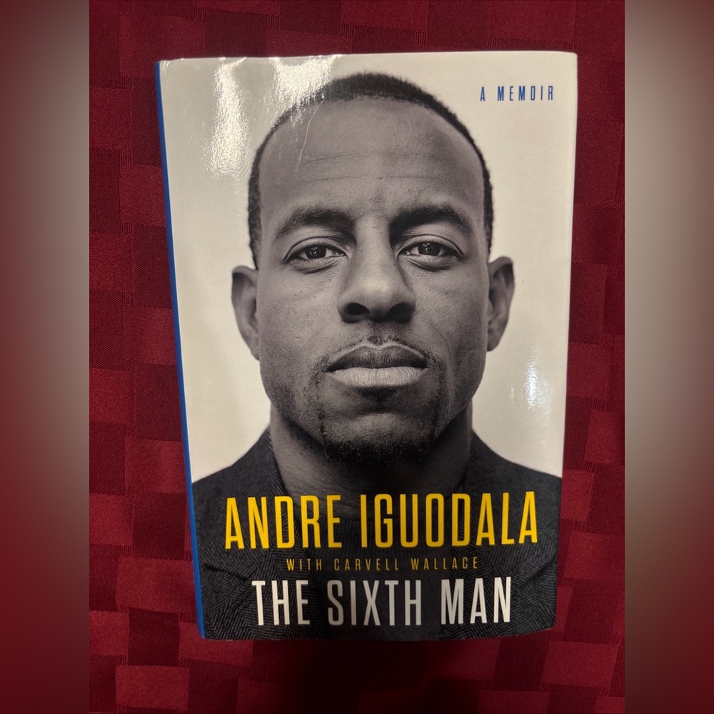 SIGNED x2 Sixth Man by Andre Iguodala & C. Wallace 1st Printing Edition 2019
